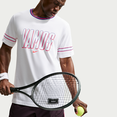 Carlos Alcaraz Men's NikeCourt Dri-FIT Tennis T-Shirt. Nike.com
